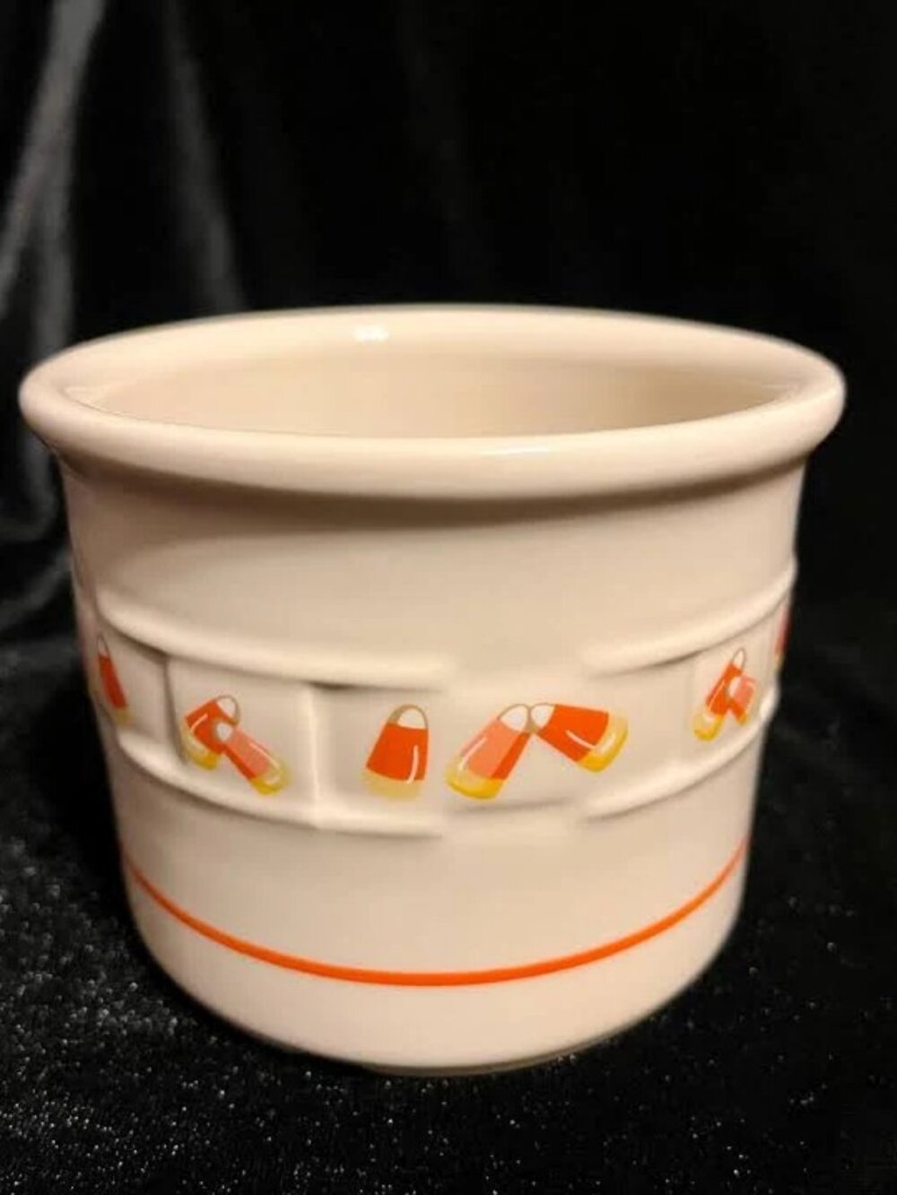 Longaberger Candy Corn Crock